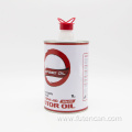 1L Round Motor Oil Tin Can